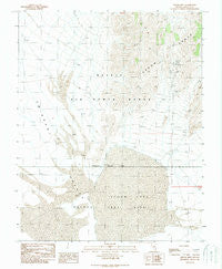 Groom Mine Nevada Historical topographic map, 1:24000 scale, 7.5 X 7.5 Minute, Year 1989