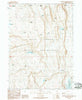 Groundhog Reservoir Nevada Historical topographic map, 1:24000 scale, 7.5 X 7.5 Minute, Year 1987
