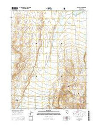 Halleck SW Nevada Current topographic map, 1:24000 scale, 7.5 X 7.5 Minute, Year 2015