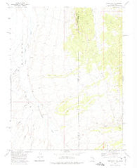 Hamlin Well Nevada Historical topographic map, 1:24000 scale, 7.5 X 7.5 Minute, Year 1972