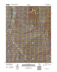 Hamlin Well Nevada Historical topographic map, 1:24000 scale, 7.5 X 7.5 Minute, Year 2012
