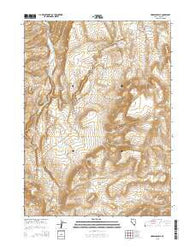 Hardscrabble Nevada Current topographic map, 1:24000 scale, 7.5 X 7.5 Minute, Year 2015
