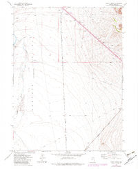 Hardy Creek Nevada Historical topographic map, 1:24000 scale, 7.5 X 7.5 Minute, Year 1971