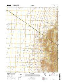Hardy Springs Nevada Current topographic map, 1:24000 scale, 7.5 X 7.5 Minute, Year 2014