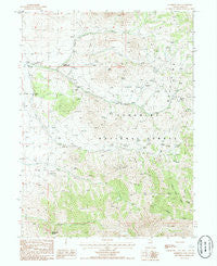 Harrison Pass Nevada Historical topographic map, 1:24000 scale, 7.5 X 7.5 Minute, Year 1985