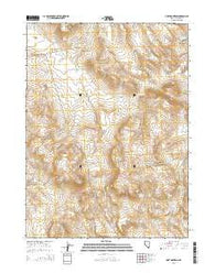Hart Mountain Nevada Current topographic map, 1:24000 scale, 7.5 X 7.5 Minute, Year 2015
