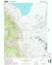 Hawthorne West Nevada Historical topographic map, 1:24000 scale, 7.5 X 7.5 Minute, Year 1987