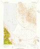 Hawthorne Nevada Historical topographic map, 1:62500 scale, 15 X 15 Minute, Year 1955