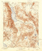 Hawthorne Nevada Historical topographic map, 1:250000 scale, 1 X 1 Degree, Year 1911