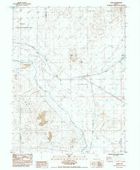 Hazen Nevada Historical topographic map, 1:24000 scale, 7.5 X 7.5 Minute, Year 1985