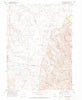 Heelfly Creek Nevada Historical topographic map, 1:24000 scale, 7.5 X 7.5 Minute, Year 1971