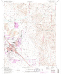 Henderson Nevada Historical topographic map, 1:24000 scale, 7.5 X 7.5 Minute, Year 1970
