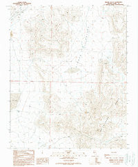 Hidden Valley Nevada Historical topographic map, 1:24000 scale, 7.5 X 7.5 Minute, Year 1989