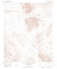 High Peak Nevada Historical topographic map, 1:24000 scale, 7.5 X 7.5 Minute, Year 1968