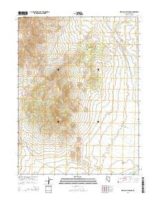 High Bald Peaks NE Nevada Current topographic map, 1:24000 scale, 7.5 X 7.5 Minute, Year 2014