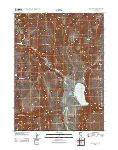 High Rock Lake Nevada Historical topographic map, 1:24000 scale, 7.5 X 7.5 Minute, Year 2011