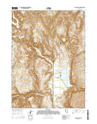 High Rock Lake Nevada Current topographic map, 1:24000 scale, 7.5 X 7.5 Minute, Year 2015