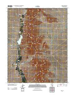 Hiko Nevada Historical topographic map, 1:24000 scale, 7.5 X 7.5 Minute, Year 2012