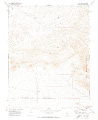 Hiko NE Nevada Historical topographic map, 1:24000 scale, 7.5 X 7.5 Minute, Year 1970