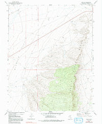 Hiko SE Nevada Historical topographic map, 1:24000 scale, 7.5 X 7.5 Minute, Year 1970