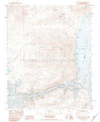 Hiller Mountains Nevada Historical topographic map, 1:24000 scale, 7.5 X 7.5 Minute, Year 1983