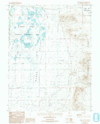 Hinkson Slough Nevada Historical topographic map, 1:24000 scale, 7.5 X 7.5 Minute, Year 1987