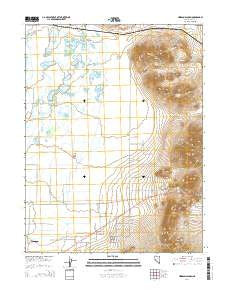 Hinkson Slough Nevada Current topographic map, 1:24000 scale, 7.5 X 7.5 Minute, Year 2014