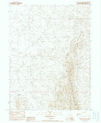 Hole In The Wall Nevada Historical topographic map, 1:24000 scale, 7.5 X 7.5 Minute, Year 1990
