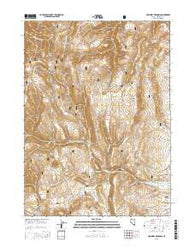 Holloway Meadows Nevada Current topographic map, 1:24000 scale, 7.5 X 7.5 Minute, Year 2015