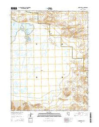 Hooten Well Nevada Current topographic map, 1:24000 scale, 7.5 X 7.5 Minute, Year 2015