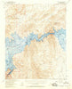 Hoover Dam Arizona Historical topographic map, 1:62500 scale, 15 X 15 Minute, Year 1953