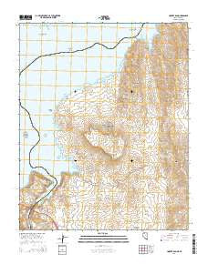 Hoover Dam Nevada Current topographic map, 1:24000 scale, 7.5 X 7.5 Minute, Year 2014