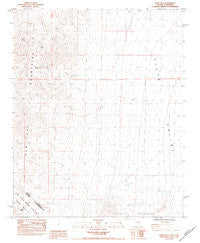 Hopps Well Nevada Historical topographic map, 1:24000 scale, 7.5 X 7.5 Minute, Year 1984