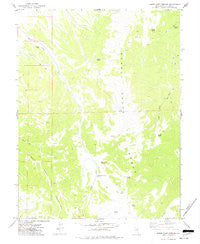 Horse Camp Springs Nevada Historical topographic map, 1:24000 scale, 7.5 X 7.5 Minute, Year 1973