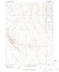 Hot Pot Nevada Historical topographic map, 1:24000 scale, 7.5 X 7.5 Minute, Year 1965