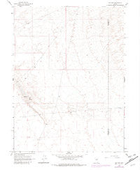 Hot Pot Nevada Historical topographic map, 1:24000 scale, 7.5 X 7.5 Minute, Year 1965