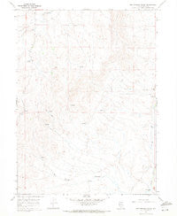 Hot Springs Creek Nevada Historical topographic map, 1:24000 scale, 7.5 X 7.5 Minute, Year 1967