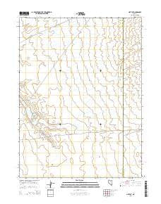 Hot Pot Nevada Current topographic map, 1:24000 scale, 7.5 X 7.5 Minute, Year 2015