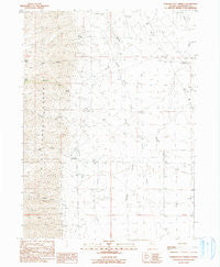 Howard Hot Spring Nevada Historical topographic map, 1:24000 scale, 7.5 X 7.5 Minute, Year 1990