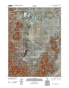 Hualapai Flat South Nevada Historical topographic map, 1:24000 scale, 7.5 X 7.5 Minute, Year 2011