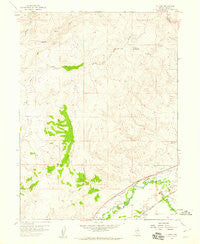 Hunter Nevada Historical topographic map, 1:24000 scale, 7.5 X 7.5 Minute, Year 1958