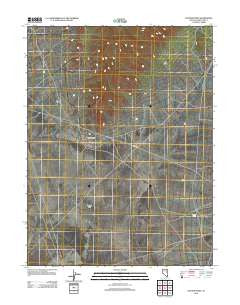 Hunter Point Nevada Historical topographic map, 1:24000 scale, 7.5 X 7.5 Minute, Year 2012