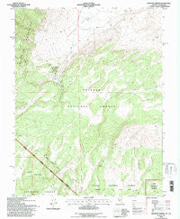 Huntoon Spring Nevada Historical topographic map, 1:24000 scale, 7.5 X 7.5 Minute, Year 1994