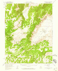 Huntoon Valley Nevada Historical topographic map, 1:62500 scale, 15 X 15 Minute, Year 1958