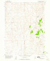 Huntsman Ranch Nevada Historical topographic map, 1:24000 scale, 7.5 X 7.5 Minute, Year 1958