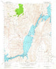 Iceberg Canyon Nevada Historical topographic map, 1:62500 scale, 15 X 15 Minute, Year 1953