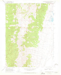 Independence Valley NE Nevada Historical topographic map, 1:24000 scale, 7.5 X 7.5 Minute, Year 1968