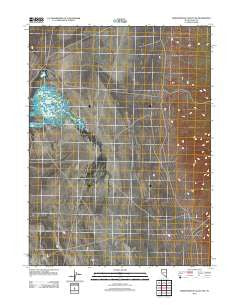 Independence Valley NW Nevada Historical topographic map, 1:24000 scale, 7.5 X 7.5 Minute, Year 2012