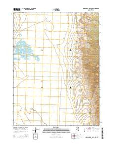 Independence Valley NW Nevada Current topographic map, 1:24000 scale, 7.5 X 7.5 Minute, Year 2014