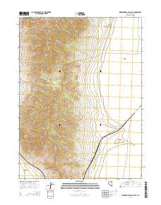 Independence Valley SE Nevada Current topographic map, 1:24000 scale, 7.5 X 7.5 Minute, Year 2014